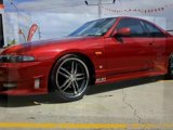 Nissan R33 Skyline rolling 19 inch Koya Vizzo Wheels