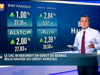 Ouverture de la Bourse de Paris - lundi 1er octobre