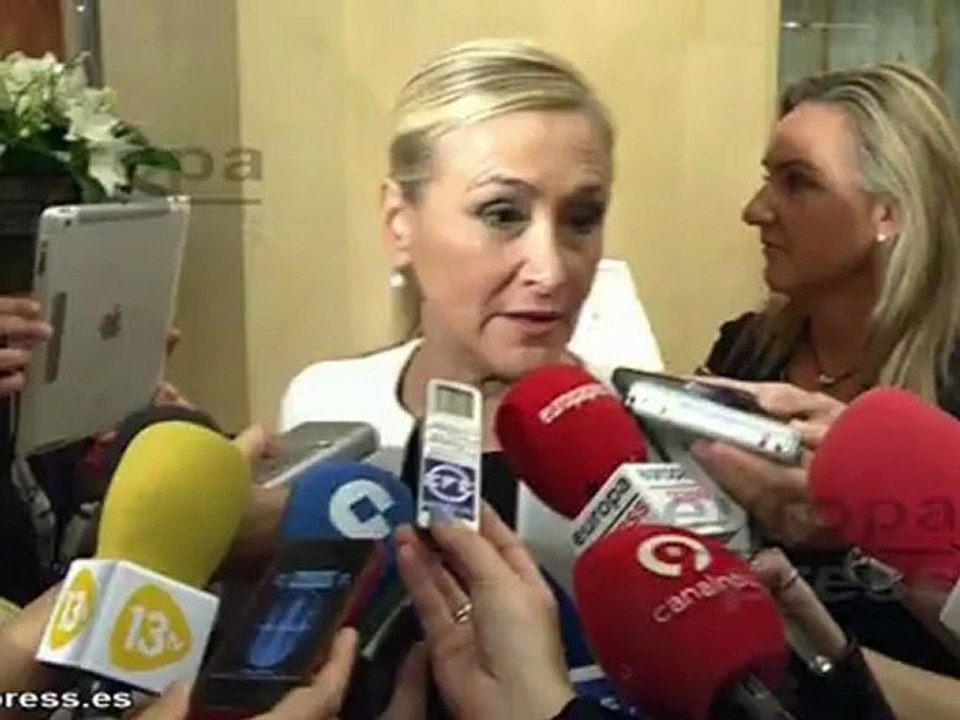 Cifuentes: "Yo respaldo la actuación policial"