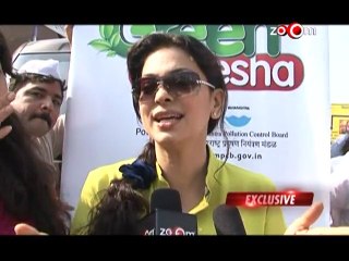 Jackie Shroff, Juhi Chawla on a clean-up mission