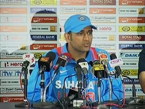M S Dhoni post match PC Hambantota 2nd ODI 24 July