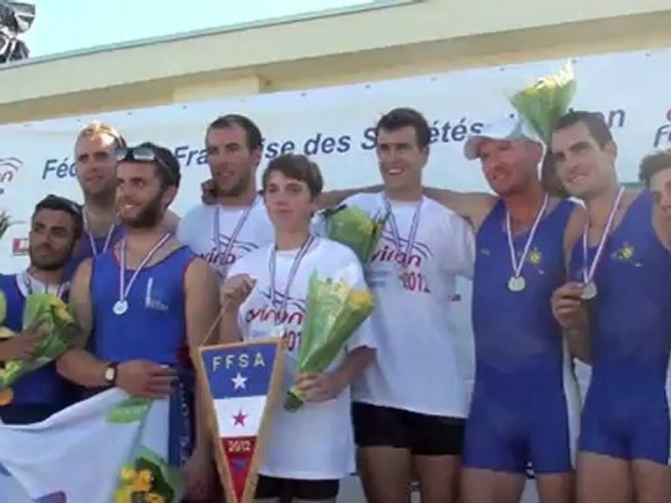 Championnat de France bateaux longs senior 2012 - Finales A FS2x, HS2x et HS2+