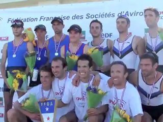 Championnat de France bateaux longs senior 2012 - Finales A FSPL2x, HSPL2x et HSPL4-