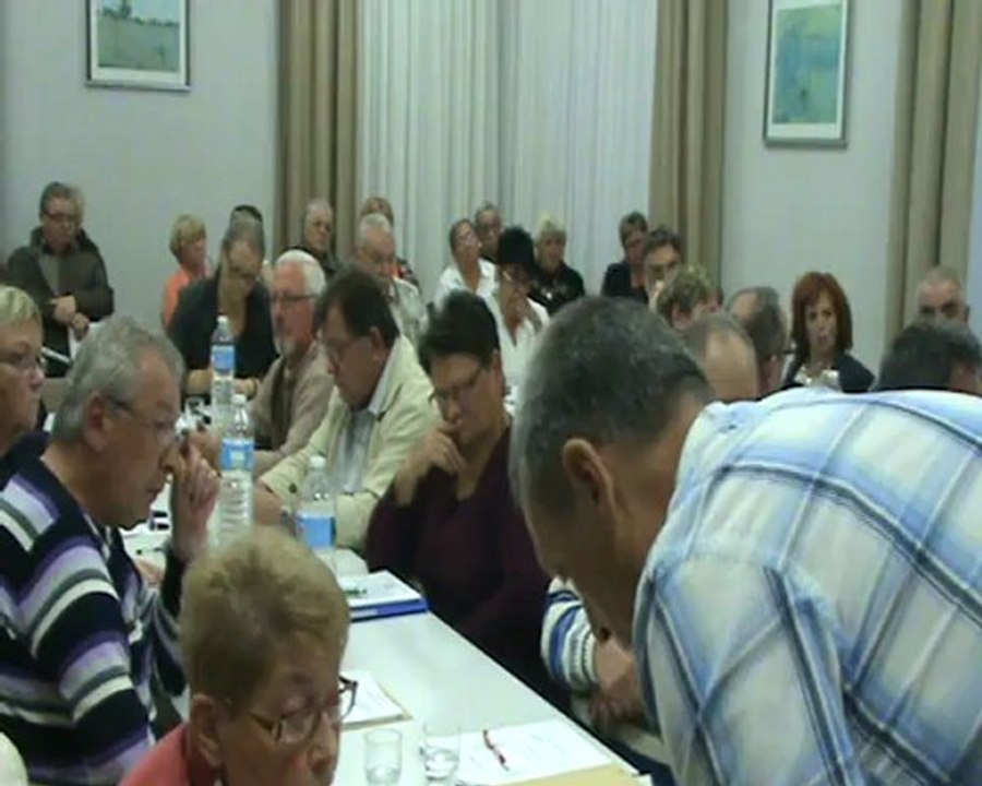 Partie 6 - Réunion de Conseil  - Annay sous Lens – 28/08/2012
