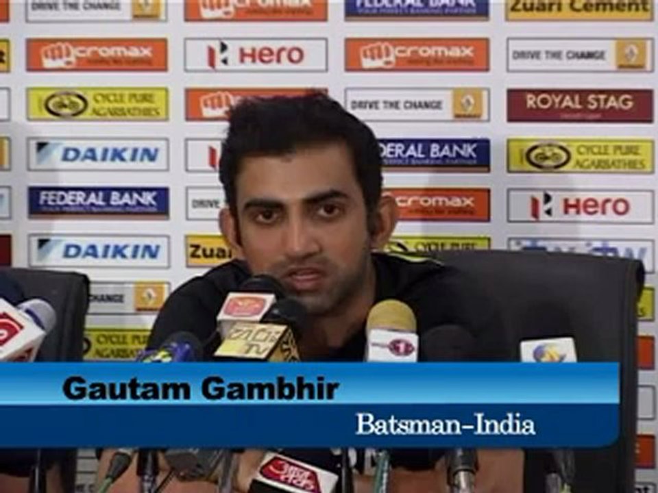 Gautam Gambhir post-match PC, Colombo 3nd ODI -28 July