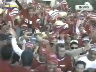 (Vídeo) TOMAS AÉREAS de la pasión revolucionaria del Zulia demuestran apoyo Chávez