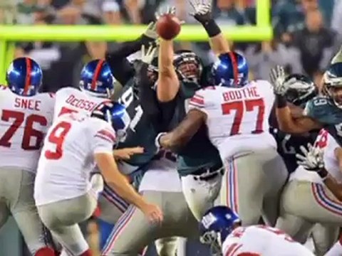 Giants Fall Short Against Eagles