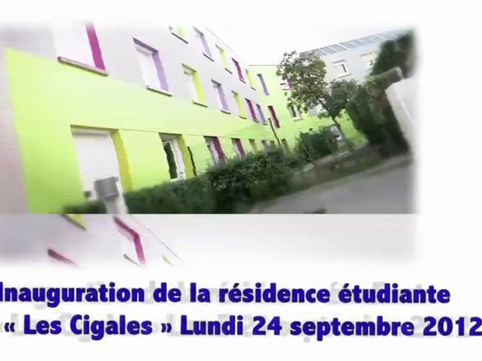 PRES'TV: INAUGURATION DE LA RÉSIDENCE ÉTUDIANTE "LES CIGALES" (SUPAGRO MONTPELLIER)