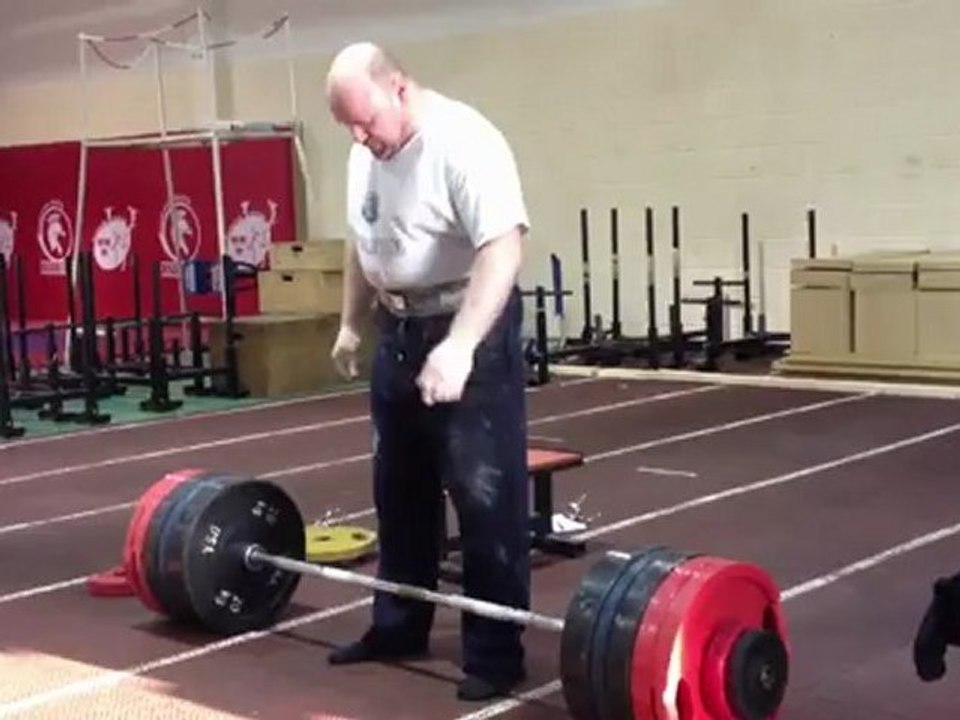 Tomas Cuddihy, deadlift 245kg, September 2012