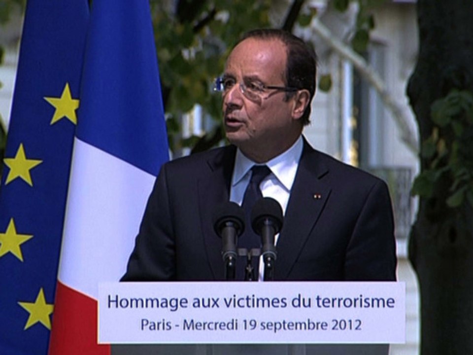 Cérémonie d'hommage aux victimes du terrorisme