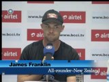 James franklin  PC day 3 1st test Hyderabad 25 August