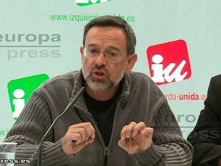 IU acusa al Gobierno de "mentir sistemáticamente"