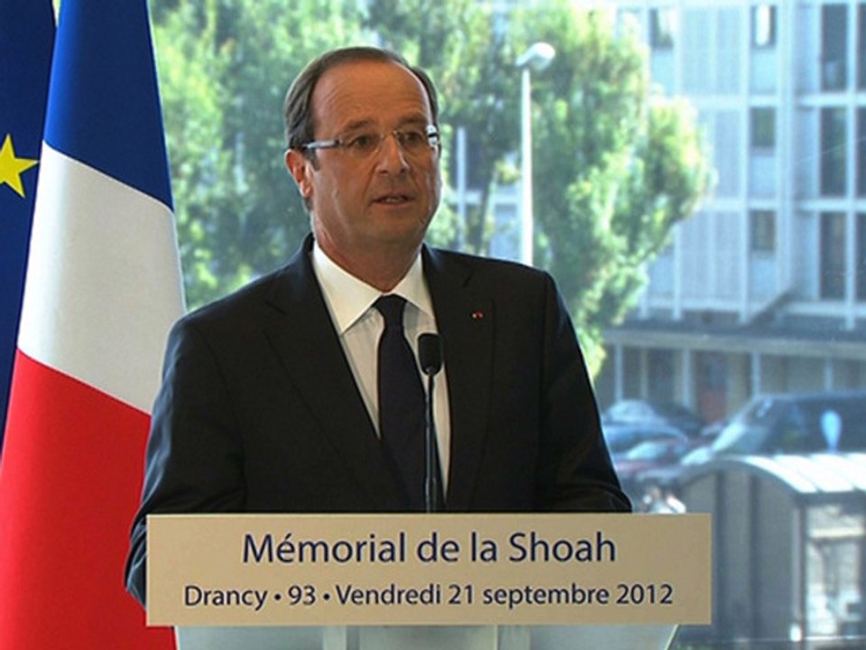 Discours du Président de la République au Mémorial de Drancy