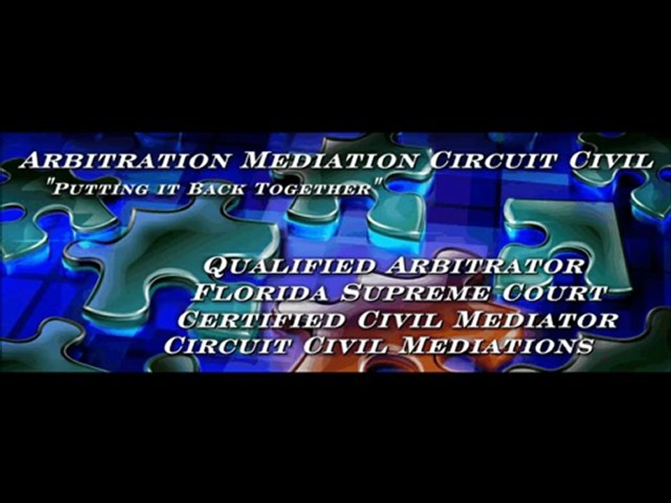Mediation West Palm Beach Arbitration Attorney Services Stuart & Pt St Lucie (Martin & PSL)