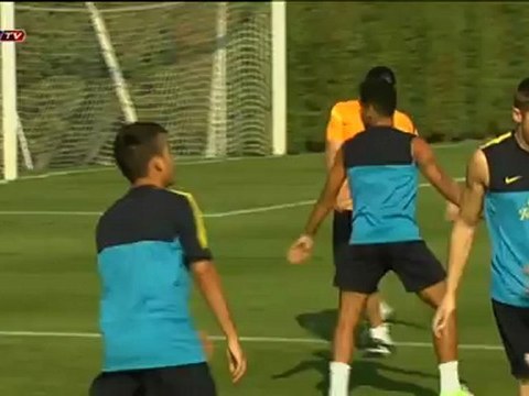 Vilanova vuelve a dirigir al grupo, que tendrá fiesta hasta el martes