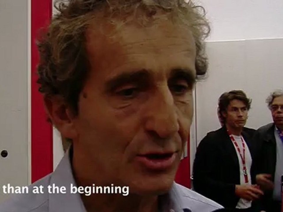 Exclusive interview with Alain Prost for ToileF1