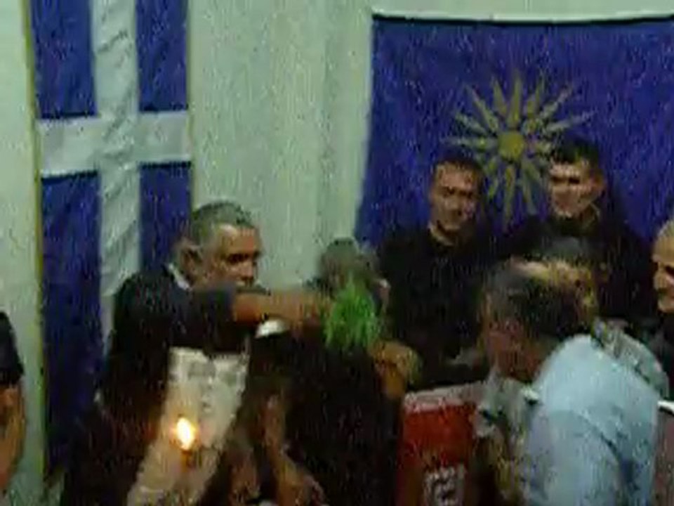 Αγιασμός στα γραφεία της Χρυσής Αυγής στην Κοζάνη