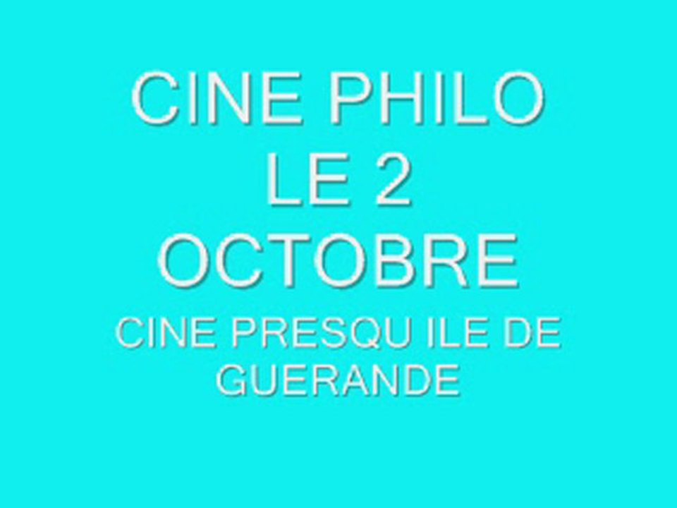 CINE PHILO