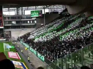 Vidéo du kop lors du match ASSE/Reims