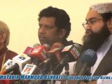 Interfaith Press Conference 30 Sept 2012 Islamabad by Allama Tahir Ashrafi
