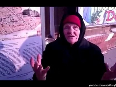 Бабушка после митинга против фальсификации выборов в Иркутске высказала своё мнение о Путине и власти в России вообще