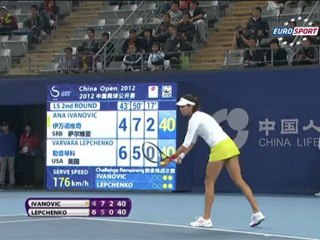 Ivanovic - Lepchenko / Özet