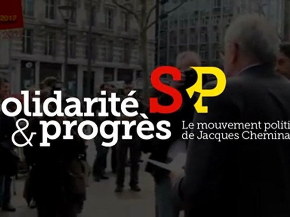 J.Cheminade et son mouvement vous invitent à l'action!
