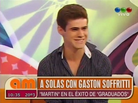 Gastón Soffritti imita a Andy y Tuca