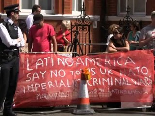 Ecuador aspira a recibir apoyo internacional ante "amenaza" del Reino Unido