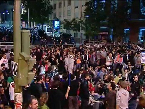 Tres detenidos y tres heridos leves en una nueva concentración Rodea el Congreso
