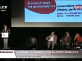 jean luc melenchon sept 2012 lcp journées parlementaires du front de gauche