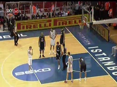 Beşiktaş 77 - 75 Efes Cumhurbaşkanlığı Kupası Zaferi son anlar ve maç sonu sevinci
