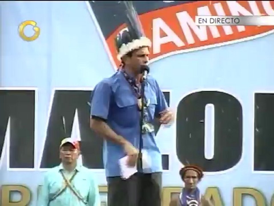 Capriles: Tenemos que salir de la oscuridad, no se le puede tener miedo a la luz