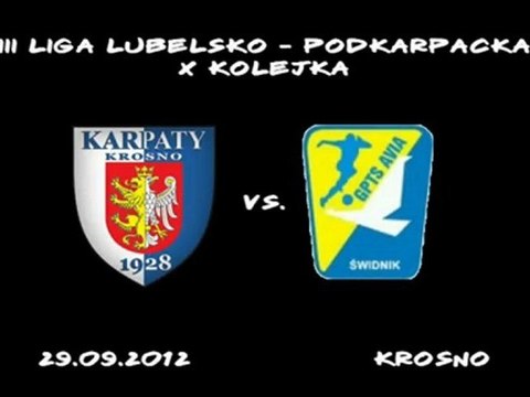 III liga: Karpaty Krosno - Avia Świdnik (bramki)