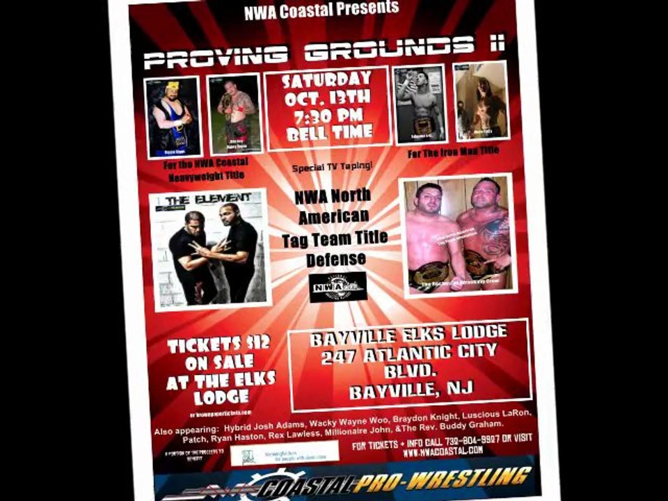 "The Hybrid" Josh Adams Discusses Proving Grounds II and the NWA Coastal Iron Man Championship