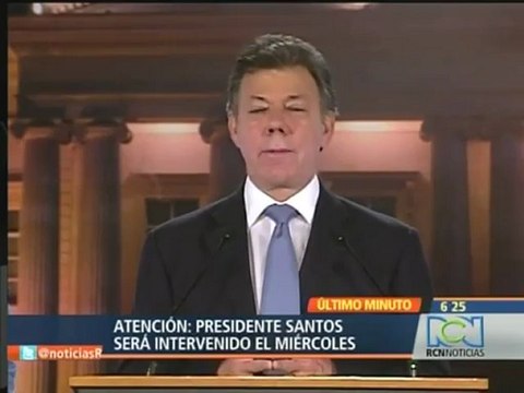 Presidente Santos padece cáncer de próstata