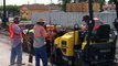 San Antonio Asphalt Paving, 24-7 Under Pressure - Asphalt Laydown Machine and 3 Ton Roller