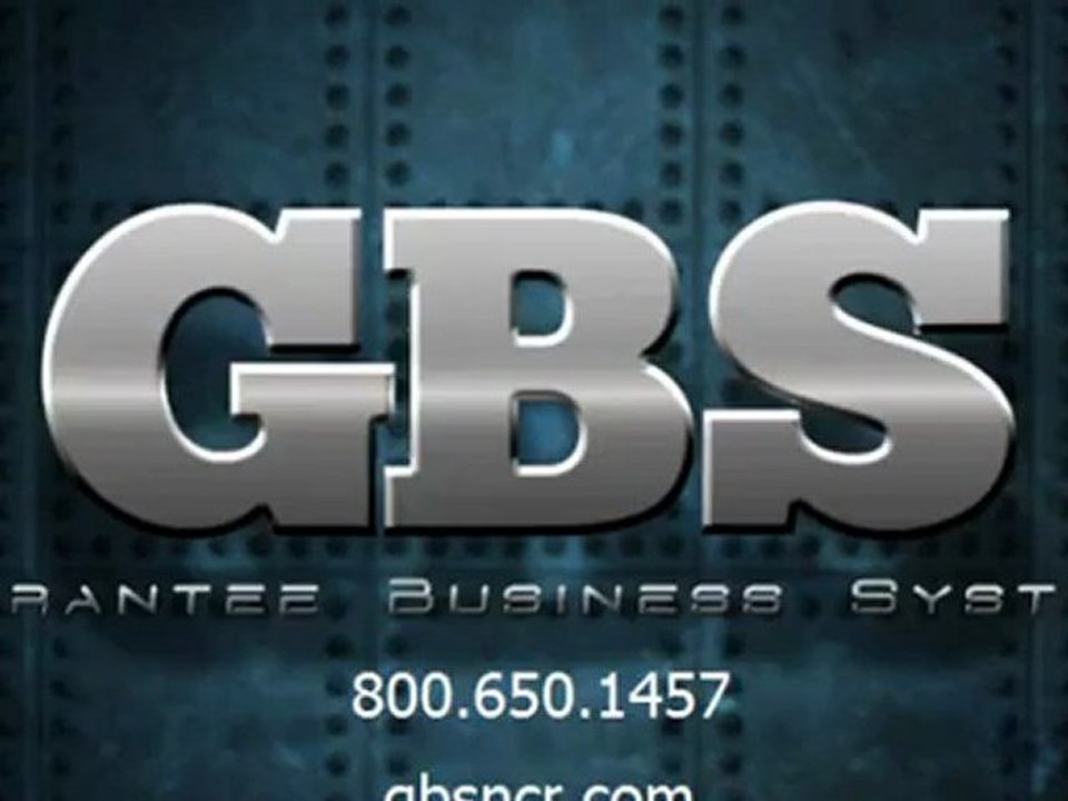 Repair NCR POS - 800.650.1457 - GBS