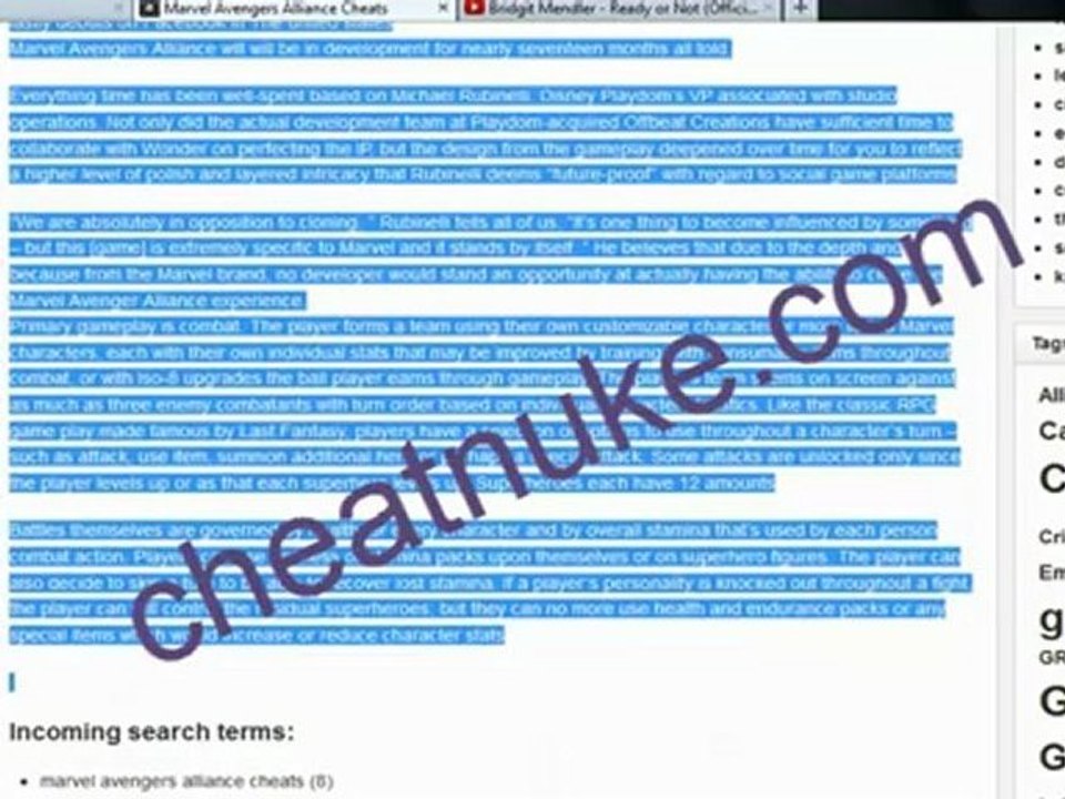 Marvel Avengers Alliance Cheats For Free Download