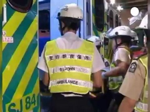 Dozens die and scores are injured in Hong Kong