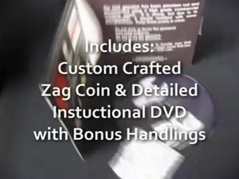 Zag (with DVD) by Mike Gallo (DVD) - Magic Trick