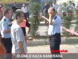 Ölümlü Kaza mobese kameralarına böyle yansıdı