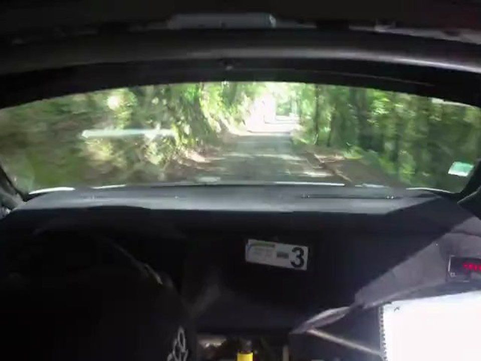 Rallye de Fayence 2012 ES8 - On Board Lions / Veillas