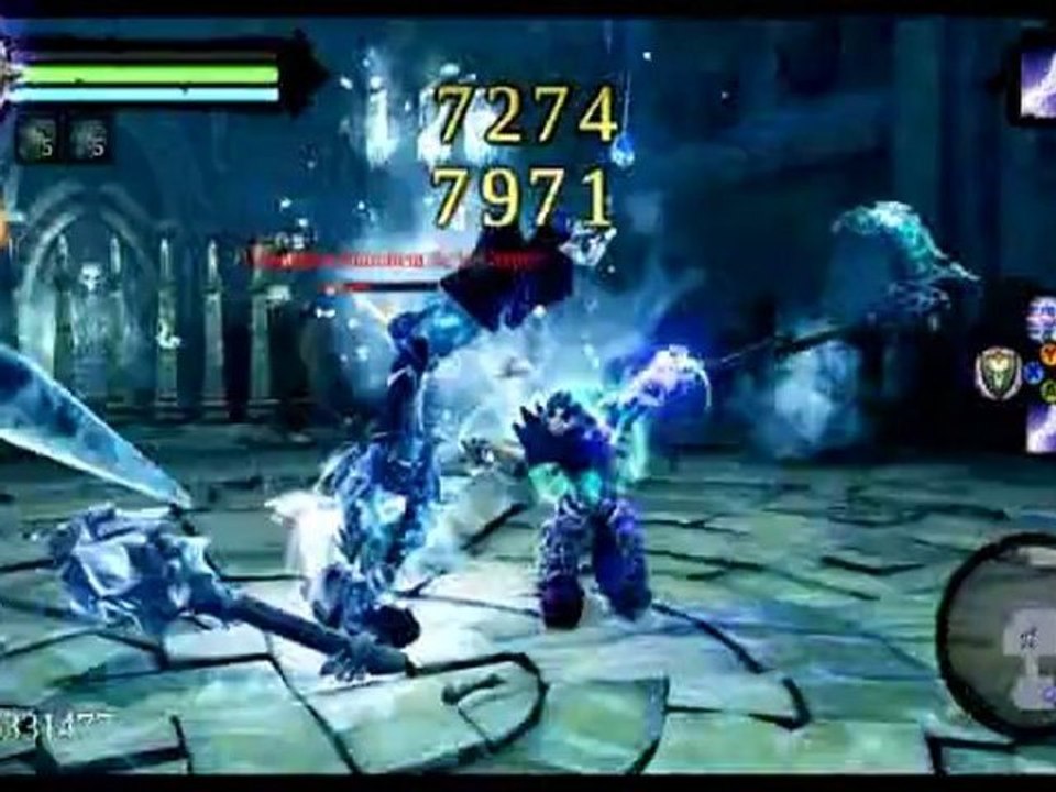 DLC La Tombe d'Argul de Darksiders 2 - Combats à la Crypte des Os Gelés