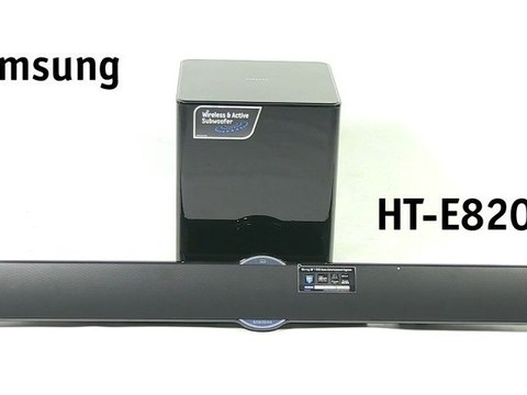 Samsung Home cinéma - barre de son Blu-Ray 3D HT-E8200