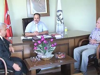 BAŞKAN TOLLU YENİ İLÇE MÜFTÜSÜNÜ ZİYARET ETTİ