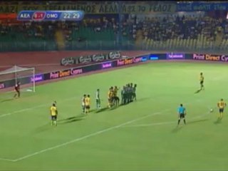 4η αγωνιστική: Μπεμπέ 23' (ΑΕΛ-Ομόνοια)