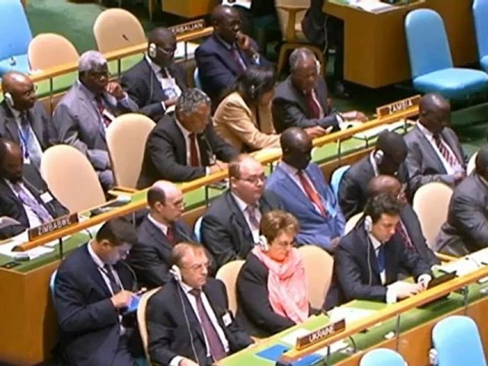 Discours du Président lors du débat général de l'Assemblée Générale de l'ONU