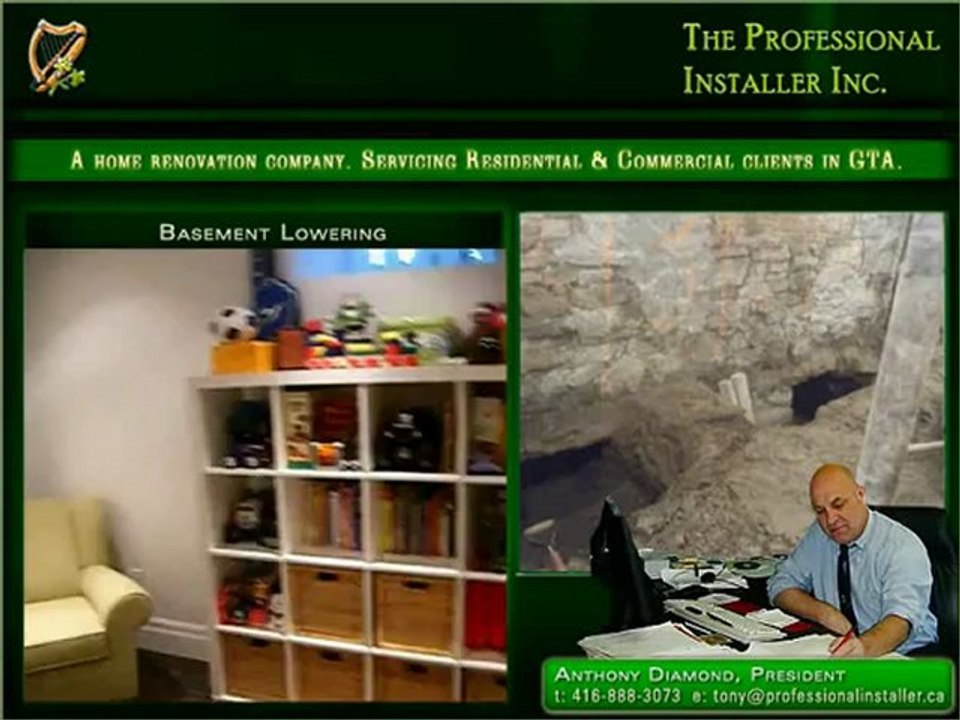 Basement Lowering Toronto \ Finished Basements-P2