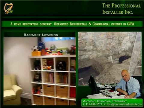 Basement Lowering Toronto \ Finished Basements-P2